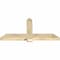 Ekena Millwork Eugene Rough Sawn Timber Gable Bracket, Douglas Fir, 60"W x 30"H x 4"D x 6"F, 12/12 Pitch GBW060X30X0406EUG00RDF - alternate 3